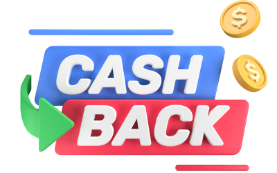 Cash back slogan