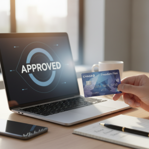 Credit card option approval