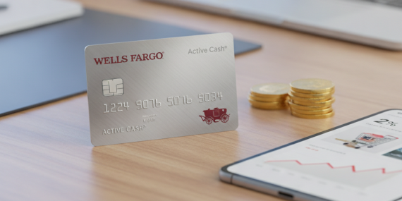 Wells Fargo Active Cash® Card – Earn cashback 2%