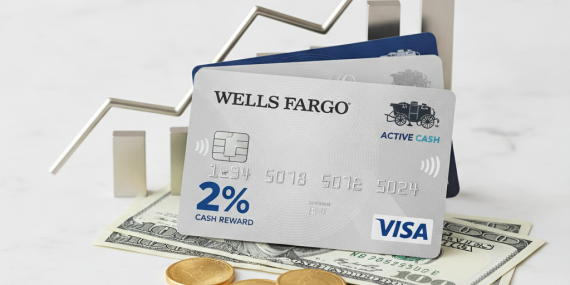 Wells Fargo Active Cash® Card – Earn cashback 2%