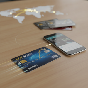 Credit card options with fast option credit card